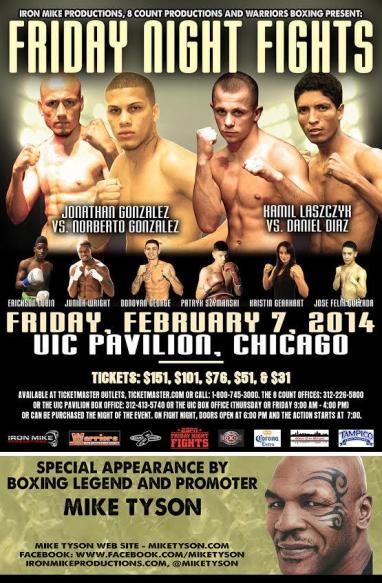 Norberto Gonzalez vs. Roberto Garcia Feb 7